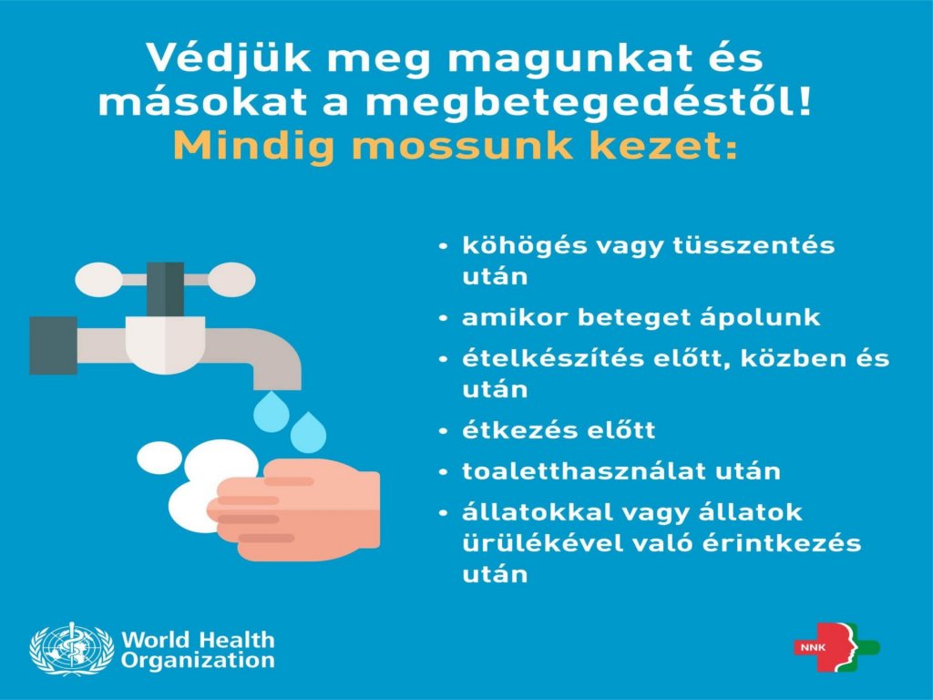Tájékoztató a koronavírusról