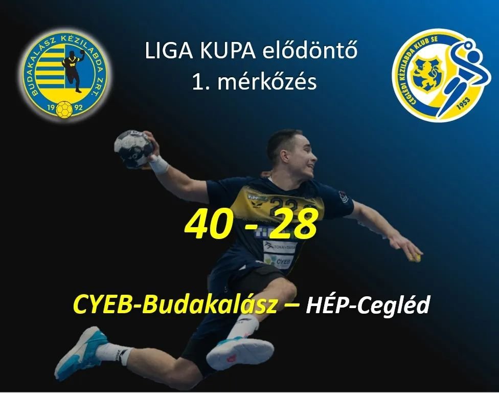 CYEB Budakalász - HÉP-Cegléd 40-28